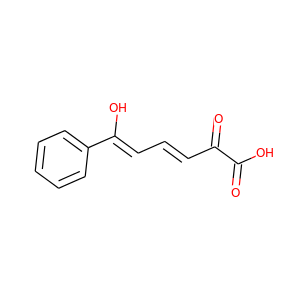2-hydroxy-6-oxo-6-phenyl-2,4-hexadienoic acid